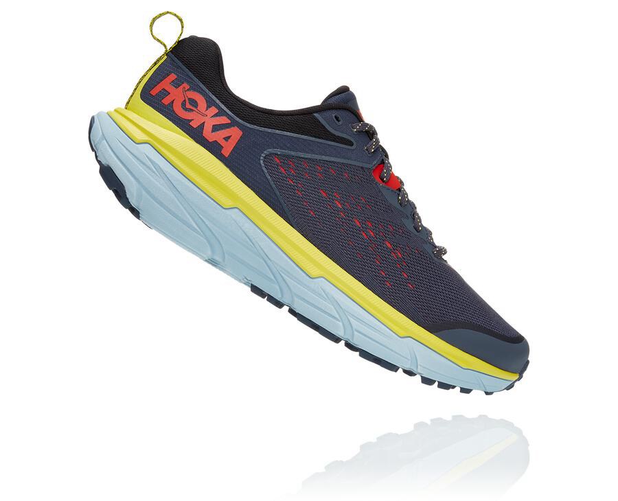 Hoka One One Trailove Tenisky Panske Modre - Challenger ATR 6 - 42706-HGJA